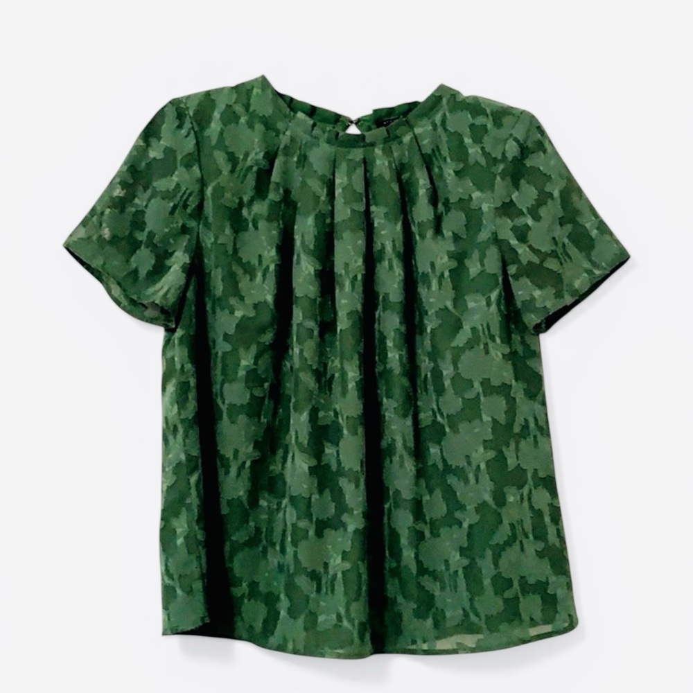 Ann Taylor Factory short sleeve blouse SP